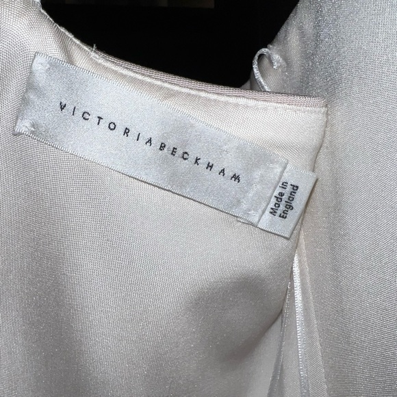 SOLD Victoria Beckham White & Pink Dress - Picture 9 of 13